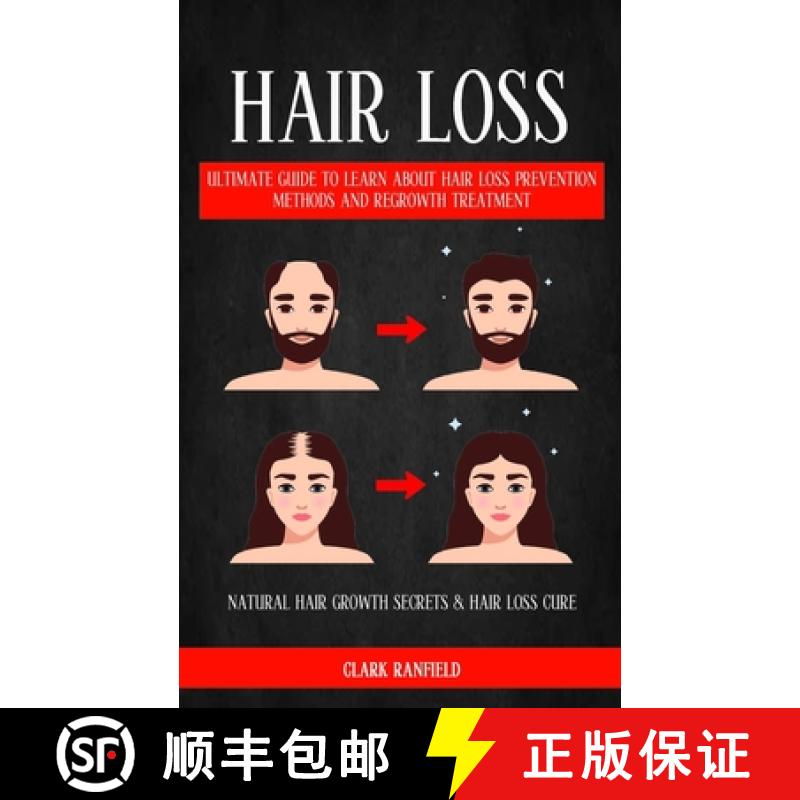 【3-4周达】Hair Loss: Ultimate Guide To Learn About Hair Loss Prevention Methods And Regrowth Treatme... [9781774859780]