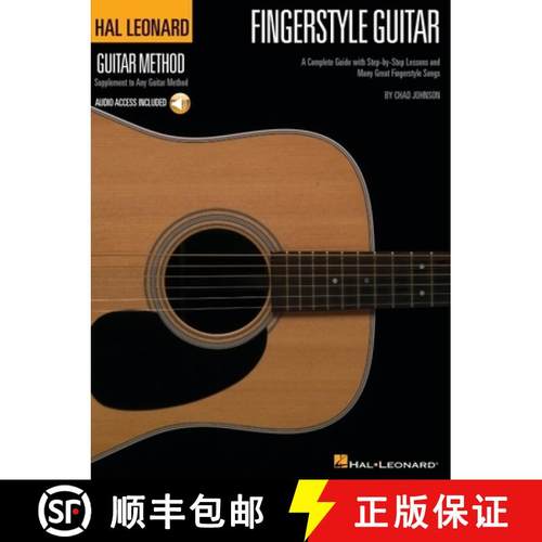 【3-4周达】Fingerstyle Guitar: A Complete Guide with Step-By-Step Lessons and 36 Great Fingerstyle So... [9780634099953]