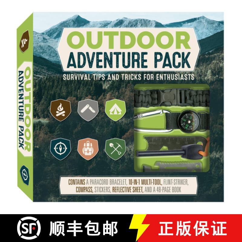 【3-4周达】Outdoor Adventure Pack: Survival Tips and Tricks for Enthusiasts - Contains a Paracord Bra... [9780785840510]
