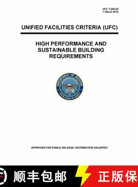 【3-4周达】UFC 1-200-02 High Performance and Sustainable Building Requirements [9780615967882]