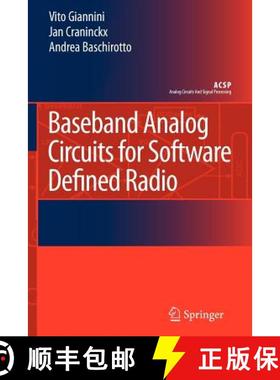 【3-4周达】Baseband Analog Circuits for Software Defined Radio [9789048176632]