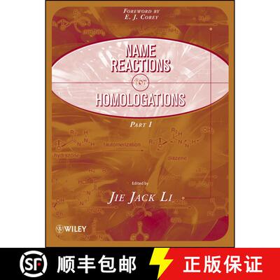 【3-4周达】精装 Name Reactions For Homologation 2 Part Set [Wiley化学化工] [9780470467213]