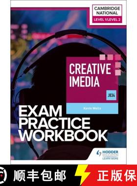【3-4周达】Level 1/Level 2 Cambridge National in Creative iMedia (J834) Exam Practice Workbook [9781398384699]