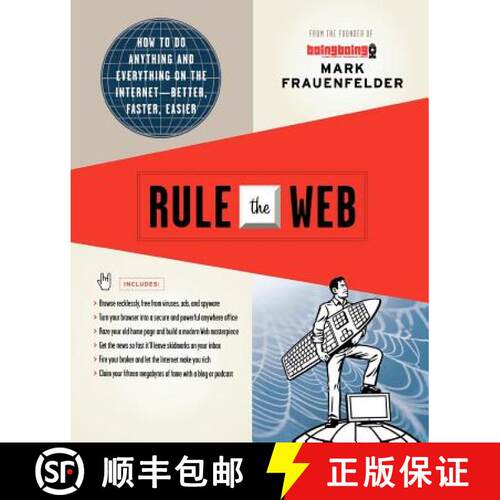 【3-4周达】Rule the Web: How to Do Anything and Everything on the Internet--Better, Faster, Easier [9780312363338]