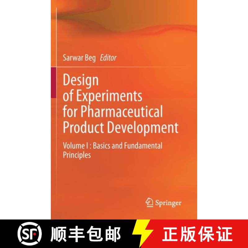 【3-4周达】Design of Experiments for Pharmaceutical Product Development : Volume I : Basics and Funda... [9789813347199]