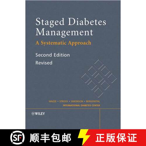 【3-4周达】精装 Staged Diabetes Management - A Systematic Approach 2E Revised [Wiley医学] [9780470061268]