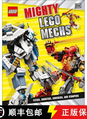 【3-4周达】Mighty LEGO Mechs: Flyers, Shooters, Crushers, and Stompers [9780744044614]
