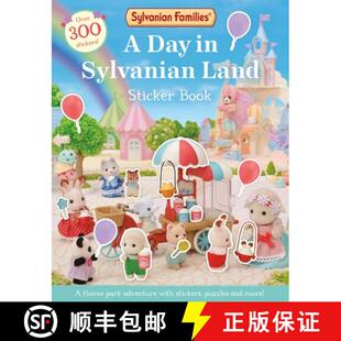 【3-4周达】Sylvanian Families: A Day in Sylvanian Land Sticker Book : An official Sylvanian Families ... [9781529093278]