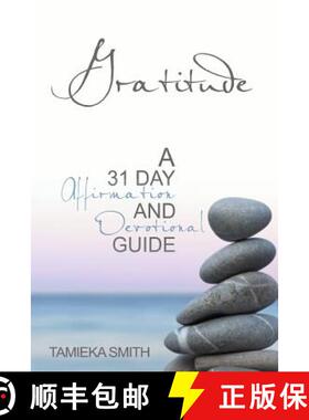 【3-4周达】Gratitude: A 31 Day Affirmation & Devotional Guide [9780692659472]