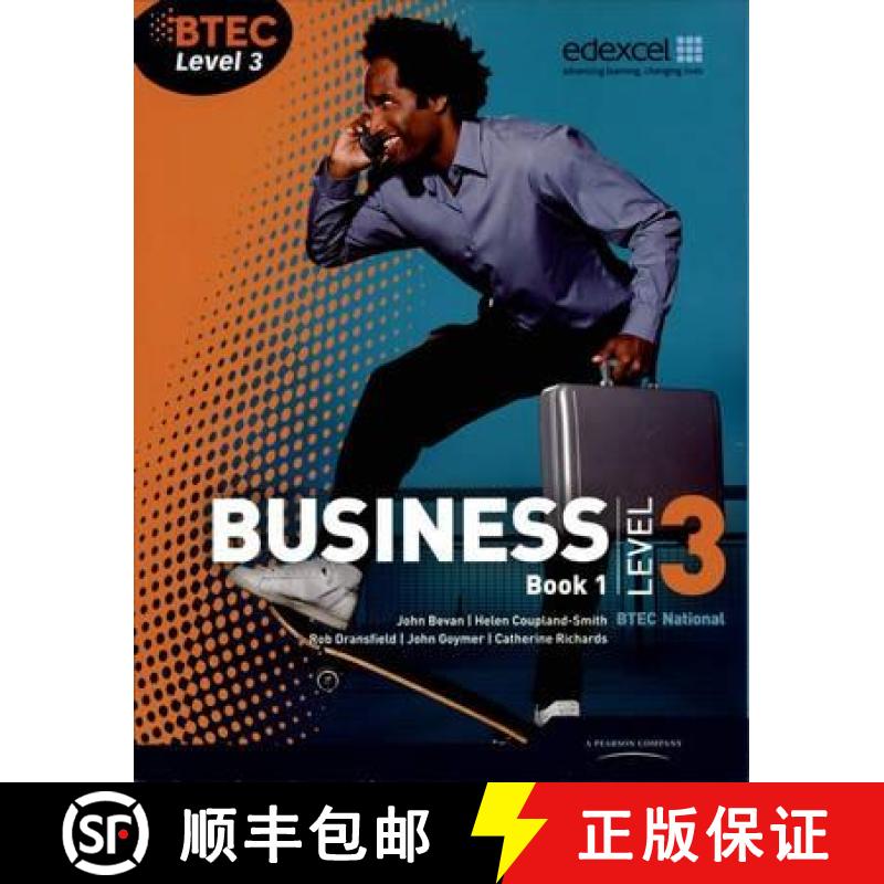 【2-3周达】BTEC Level 3 National Business Student Book 1 [9781846906343]