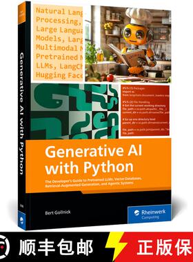 【3-4周达】Generative AI with Python: The Developer's Guide to Pretrained Llms, Vector Databases, Ret... [9781493226900]