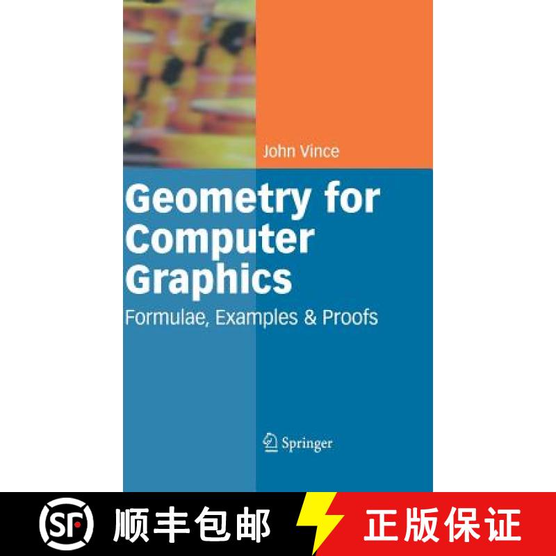 【3-4周达】Geometry for Computer Graphics : Formulae, Examples and Proofs [9781852338343]
