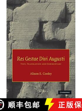 【3-4周达】Res Gestae Divi Augusti: Text, Translation, and Commentary [9780521841528]