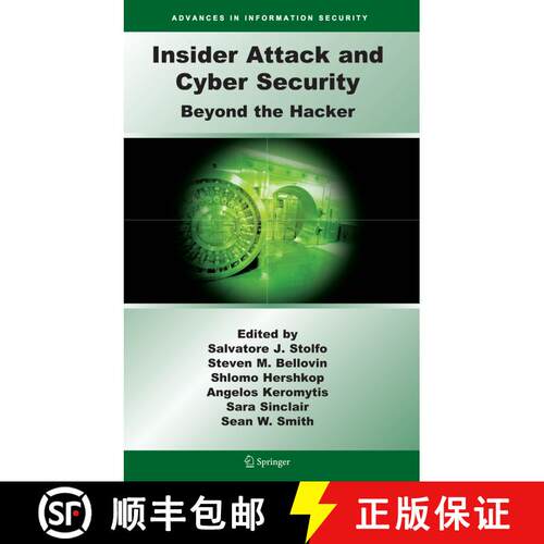【3-4周达】精装 Insider Attack and Cyber Security : Beyond the Hacker [9780387773216]
