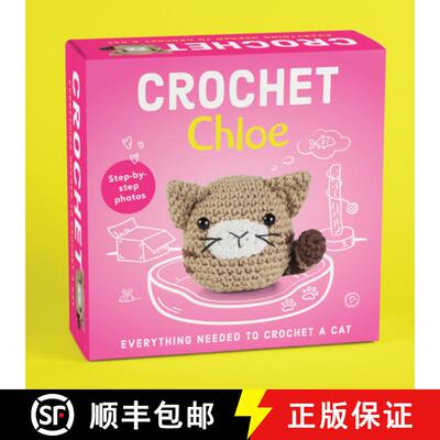 【3-4周达】Pil Crochet Kit for Beginners - Chloe the Cat Amigurumi - Complete DIY Kit with Step-By-St... [9781639388844]