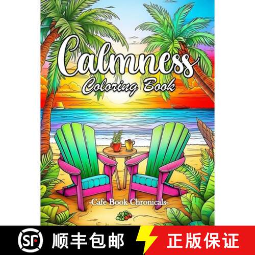 【3-4周达】Calmness Activity Book : 101 Calmness Pages Activity Book for Adults, Calmness Books for W... [9785117492351]