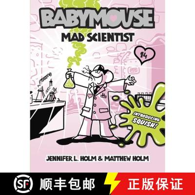 【3-4周达】Babymouse #14: Mad Scientist [9780375965746]