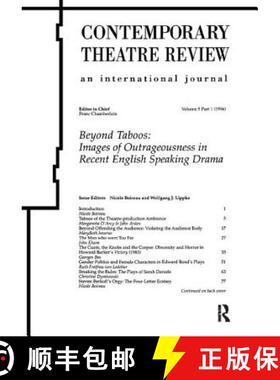 【3-4周达】Beyond Taboos: Images of Outrageousness in Recent English Speaking Drama [9781138418134]