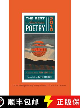 【3-4周达】The Best American Poetry 2010: Series Editor David Lehman [9781439181454]