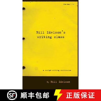 【3-4周达】精装 Bill Idelson's Writing Class [9781629330112]