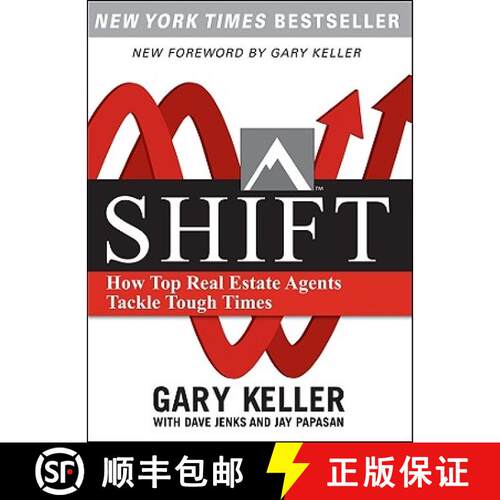 【3-4周达】SHIFT: How Top Real Estate Agents Tackle Tough Times (PAPERBACK): How Top Real Estate Agen... [9780071605267]