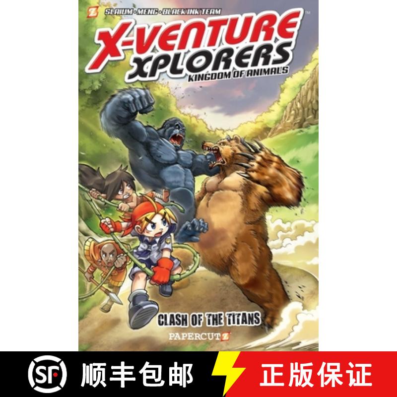 【3-4周达】X-Venture Xplorers #2: Kingdom of Animals - Clash of the Titans [9781545806272]