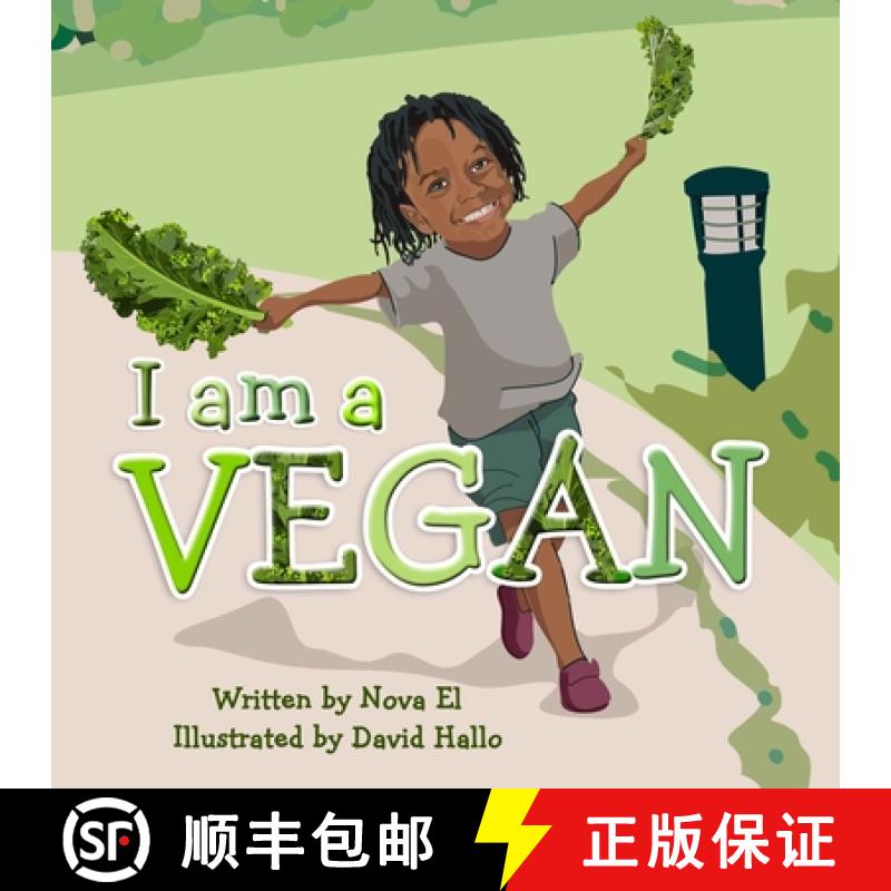 【3-4周达】I Am A Vegan: Alphabet Book [9781732097445]