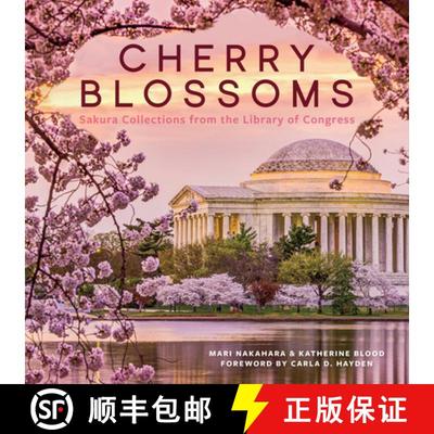 【3-4周达】Cherry Blossoms: Sakura Collections from the Library of Congress [9781588346841]