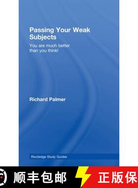 【3-4周达】Passing Your Weak Subjects: You Are Much Better Than You Think! [9780415404709]