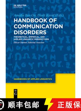 【3-4周达】Handbook of Communication Disorders: Theoretical, Empirical, and Applied Linguistic Perspe... [9781501519352]
