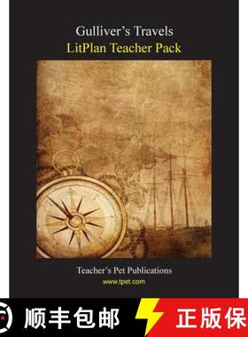预订 Litplan Teacher Pack: Gulliver's Travels [9781602491779]