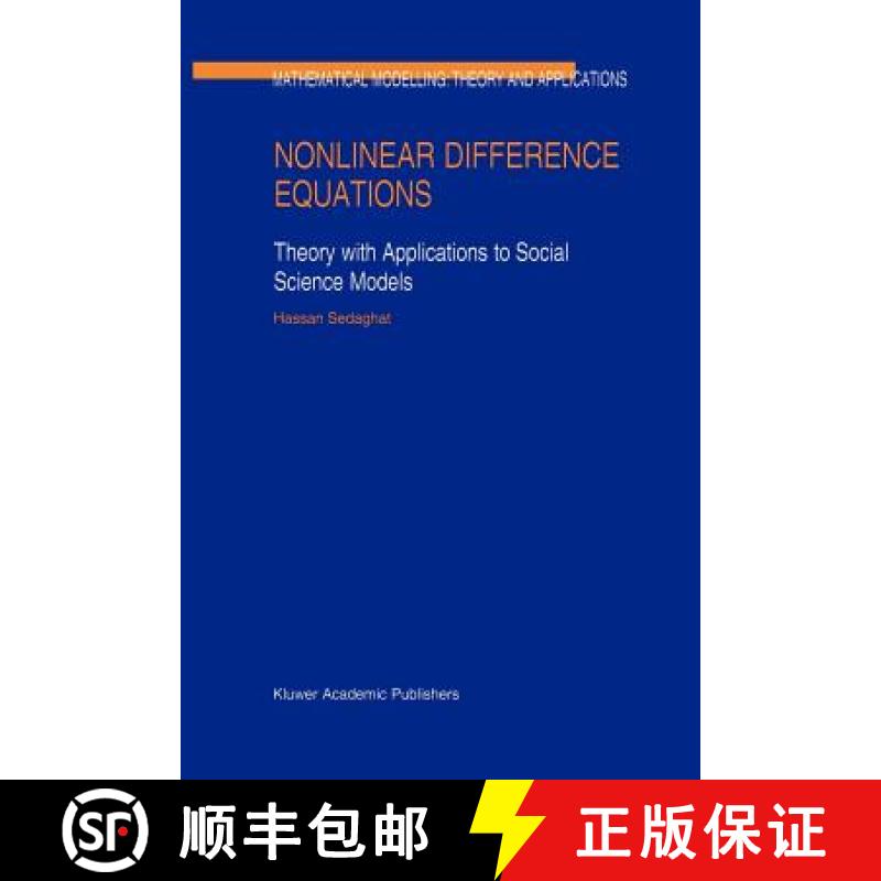 【3-4周达】Nonlinear Difference Equations : Theory with Applications to Social Science Models [9789048162154]