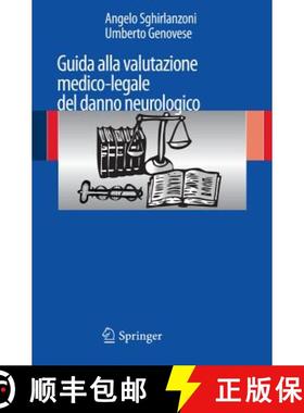 【3-4周达】Guida Alla Valutazione Medico-Legale del Danno Neurologico [9788847020733]