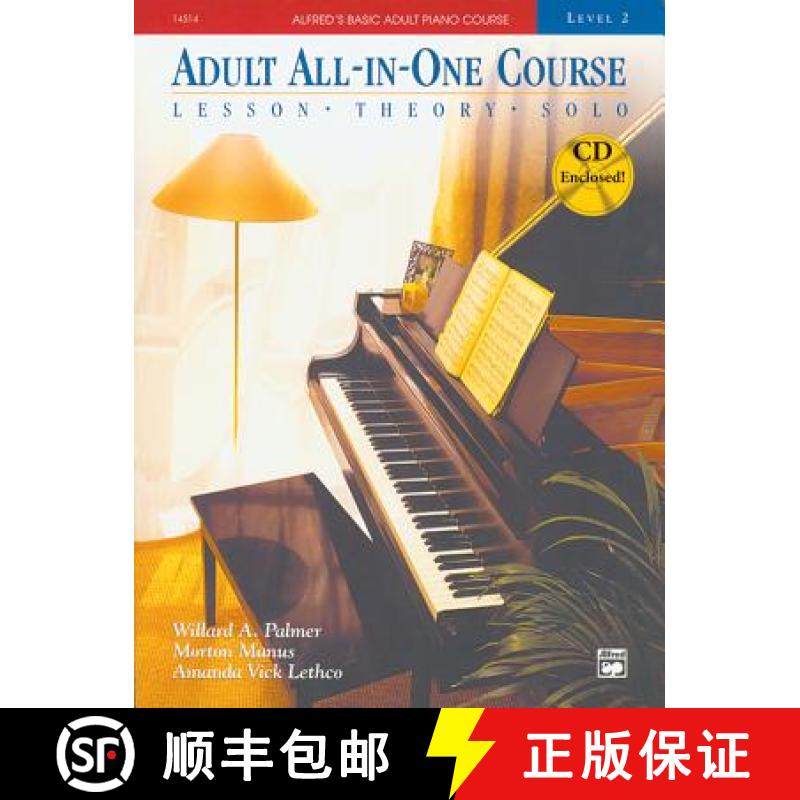 【3-4周达】Alfred's Basic Adult All In One Course 2 [9780882849942]