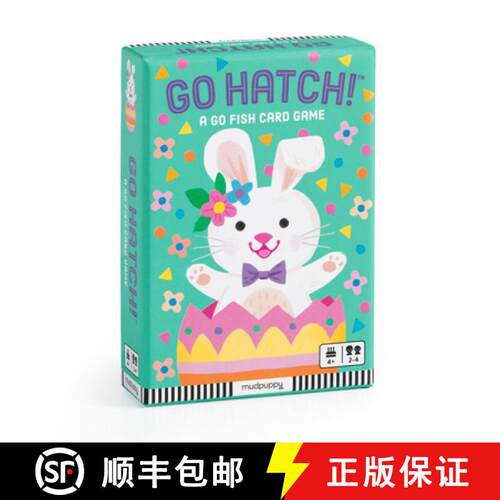 【3-4周达】Go Hatch! Card Game : A Go Fish Card Game [9780735387720]
