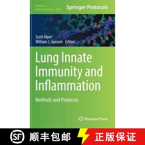 【3-4周达】Lung Innate Immunity and Inflammation : Methods and Protocols [9781493985692]