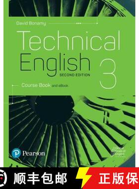 【3-4周达】Technical English 2nd Edition Level 3 Course Book and eBook [9781292424484]