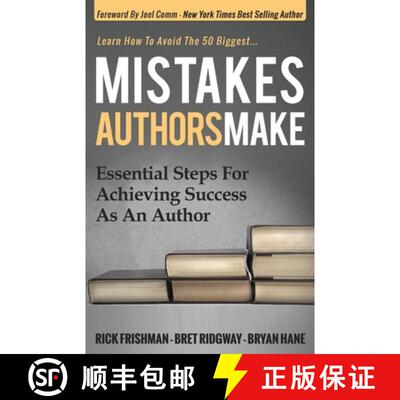 【3-4周达】Mistakes Authors Make : Essential Steps for Achieving Success as an Author [9781630474577]