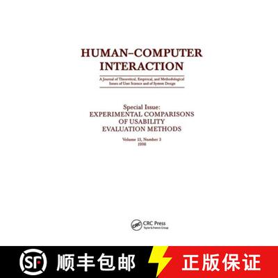 【3-4周达】精装 Experimental Comparisons of Usability Evaluation Methods: A Special Issue of Human-Co... [9781138432949]