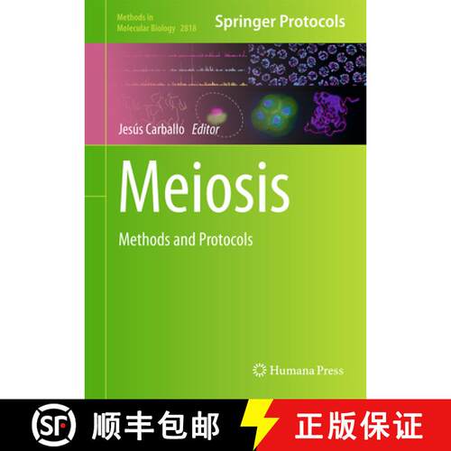 【3-4周达】精装 Meiosis : Methods and Protocols [9781071639054]