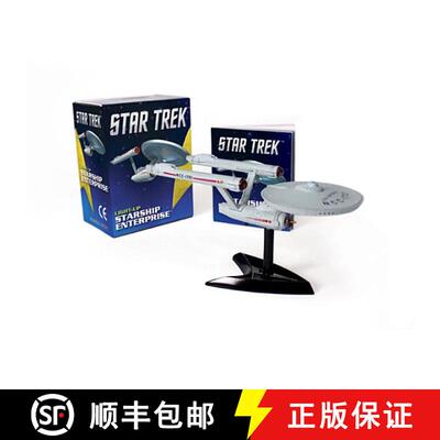 【3-4周达】Star Trek Light-Up Starship Enterprise [With Book(s) and 5 Assemble-Your-Own Light-Up Star... [9780762449897]