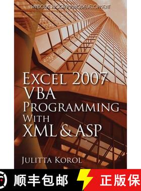 【3-4周达】Excel 2007 VBA Programming with XML and ASP: . [9781598220438]