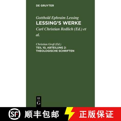 【3-4周达】Theologische Schriften [9783112666777]