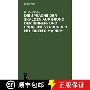 Skalden mit auf der Die einem verbunden Grund Rimarium und Sprache Endreime 4周达 9783111129723 Binnen