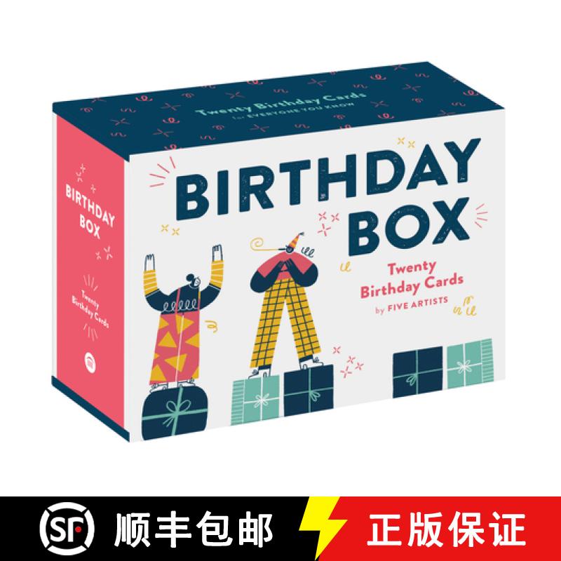 【3-4周达】Birthday Box Birthday Cards: Birthday Cards for Everyone You Know [9781616899493]