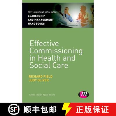 【3-4周达】Effective Commissioning in Health and Social Care [9781446282267]