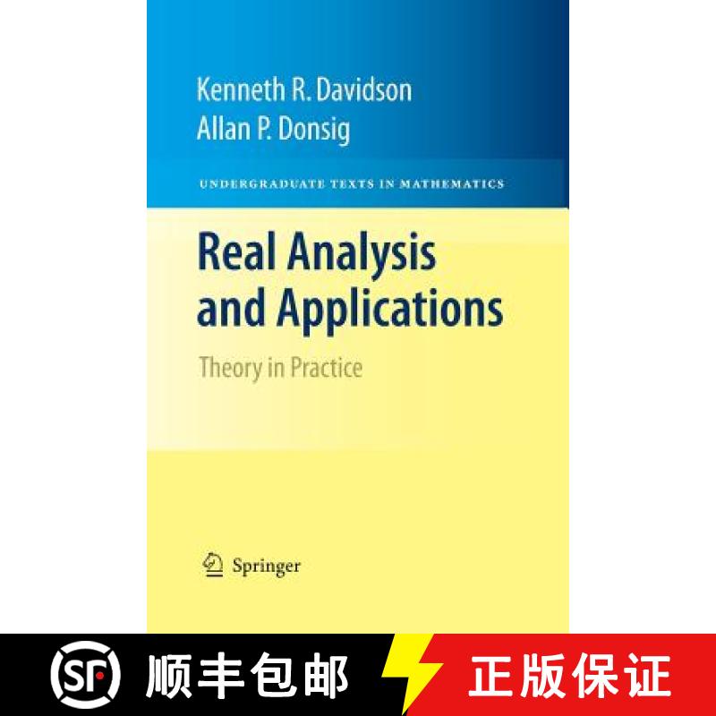 【3-4周达】Real Analysis and Applications : Theory in Practice [9781461499008]
