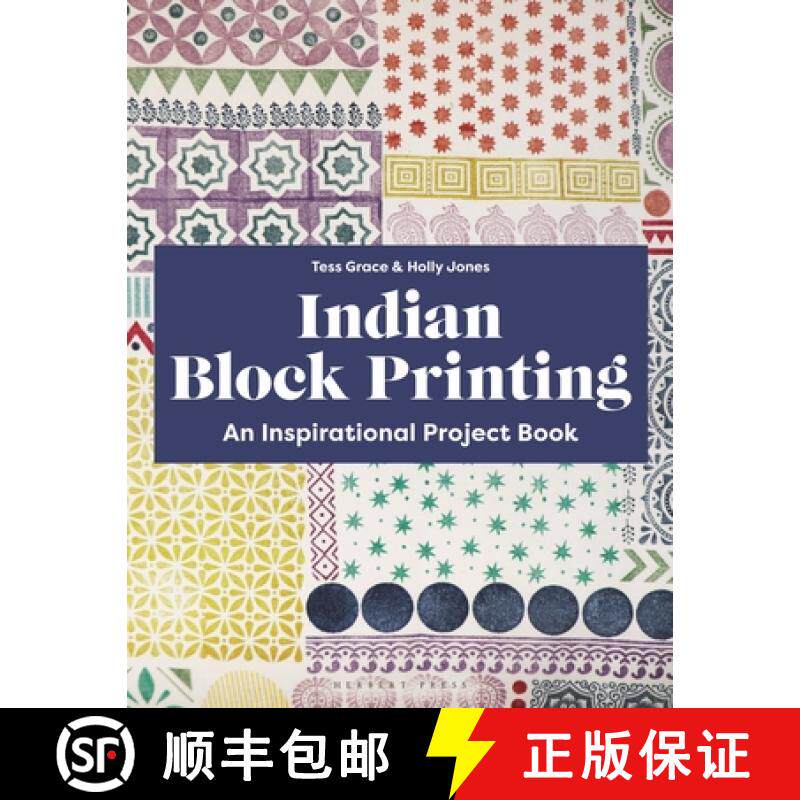 【3-4周达】Indian Block Printing : An Inspirational Project Book [9781789943412]