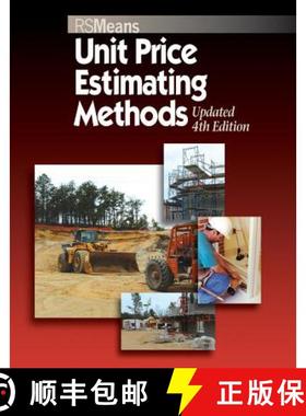 【3-4周达】Unit Price Estimating Methods, Updated 4Th Edition [Wiley建筑] [9780876290163]