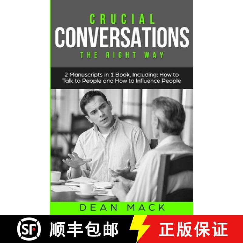 预订 Crucial Conversations: The Right Way - Bundle - The Only 2 Books You Need to Master Difficult Co... [9798869370044]